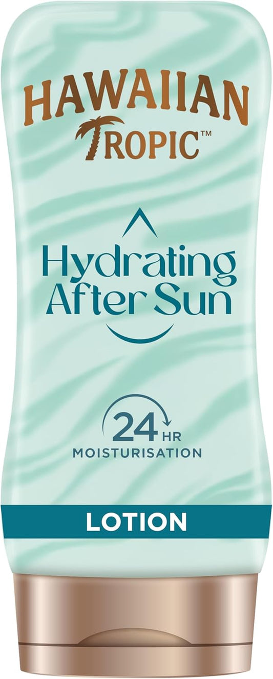 Hawaiian Tropic after Sun Air Soft - Loción Hidratante Ultra Ligera Para Después De La Exposición Al Sol, Fragancia De Coco Y Papaya - Formato: 180 Ml